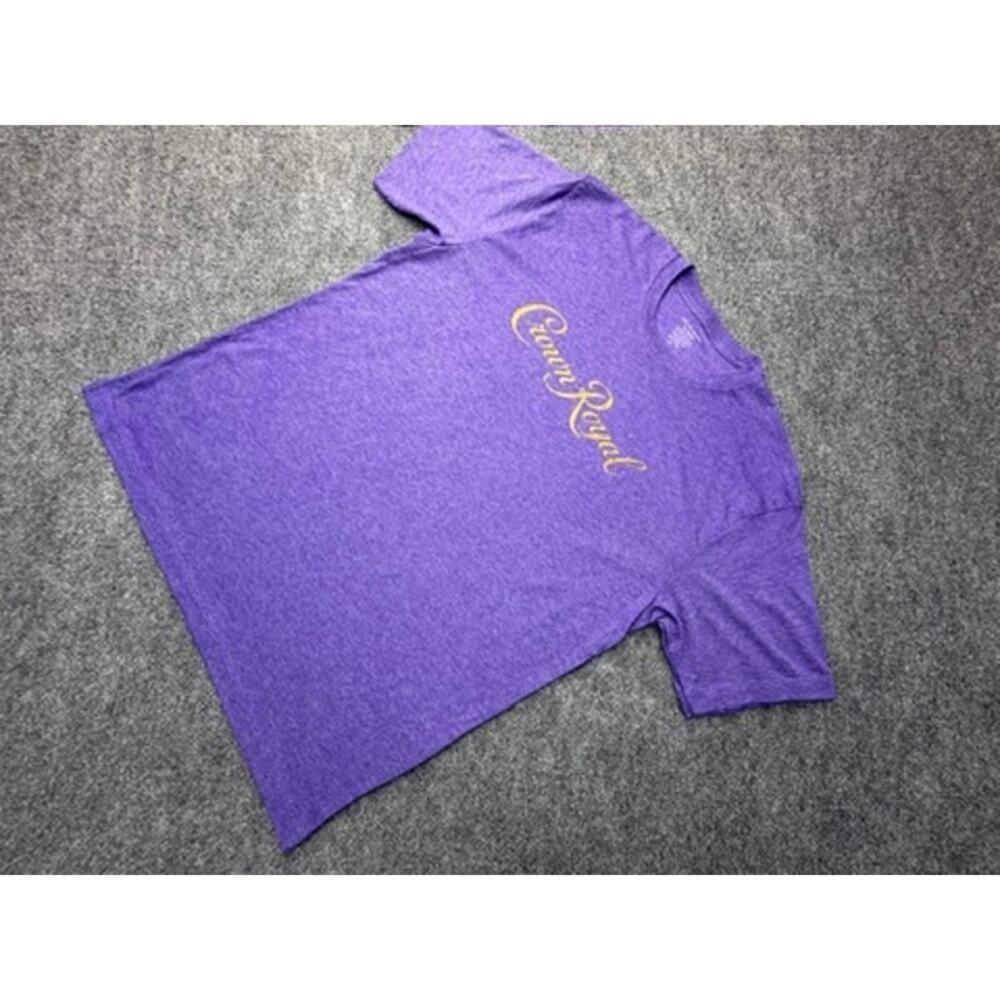 Crown Royal Graphic T Shirt XL Cotton Blend Logo Tee